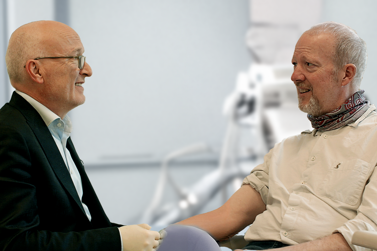 Dr and patient consultation